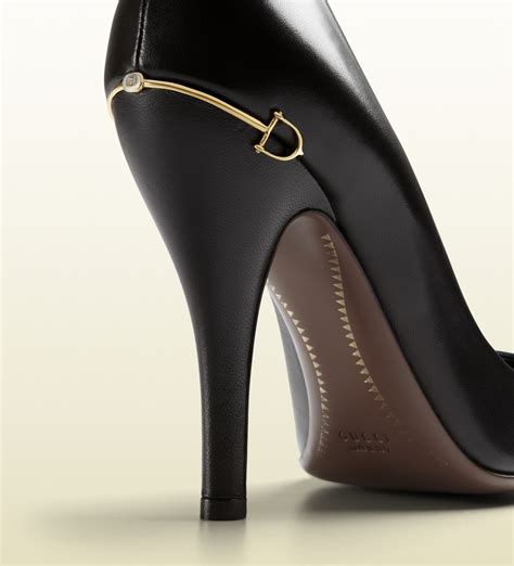 gucci high heel shoe.